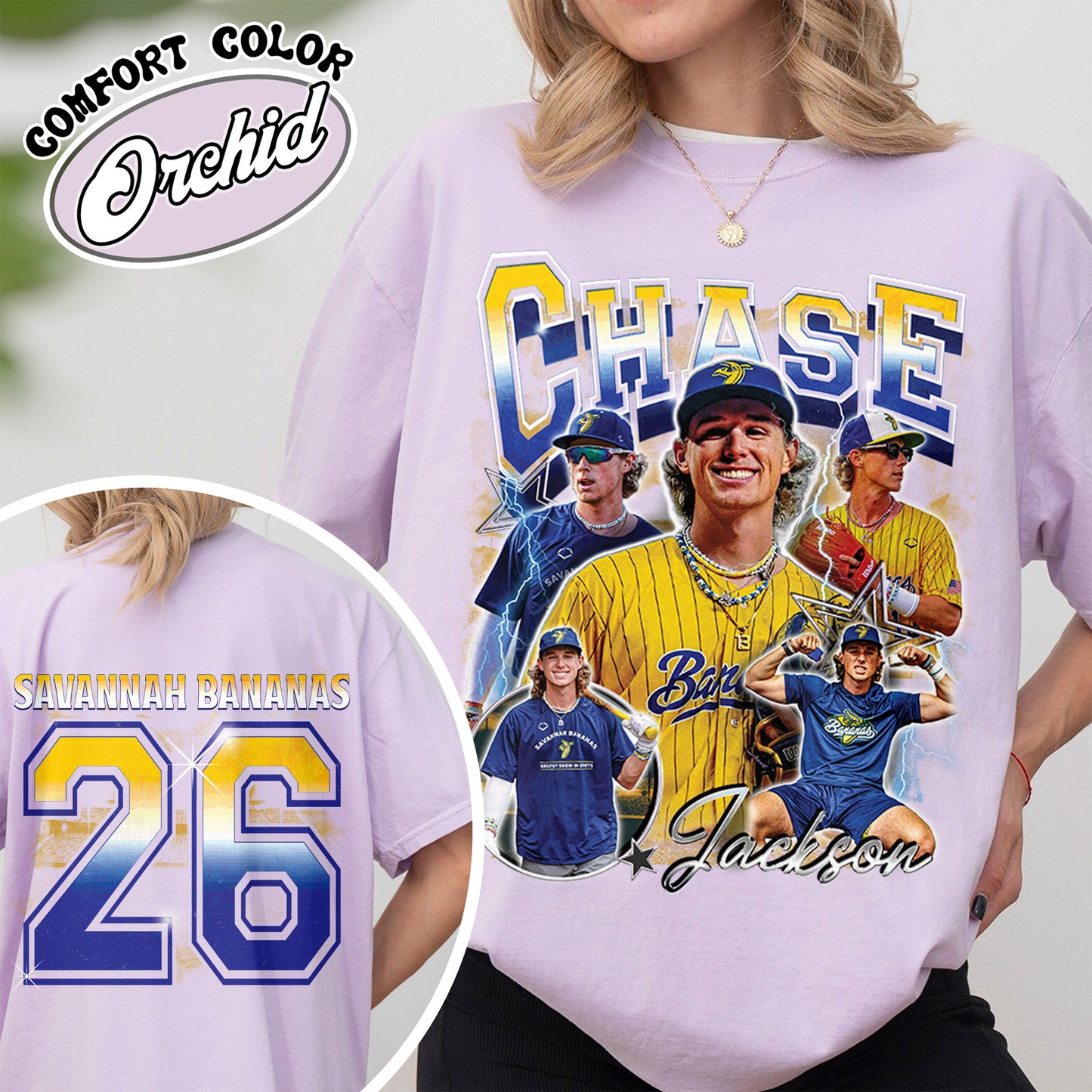 Baseball Comfort Color Shirt, Personalized Photos Baseball Player Shirt, Custom Bootleg Baseball Shirt