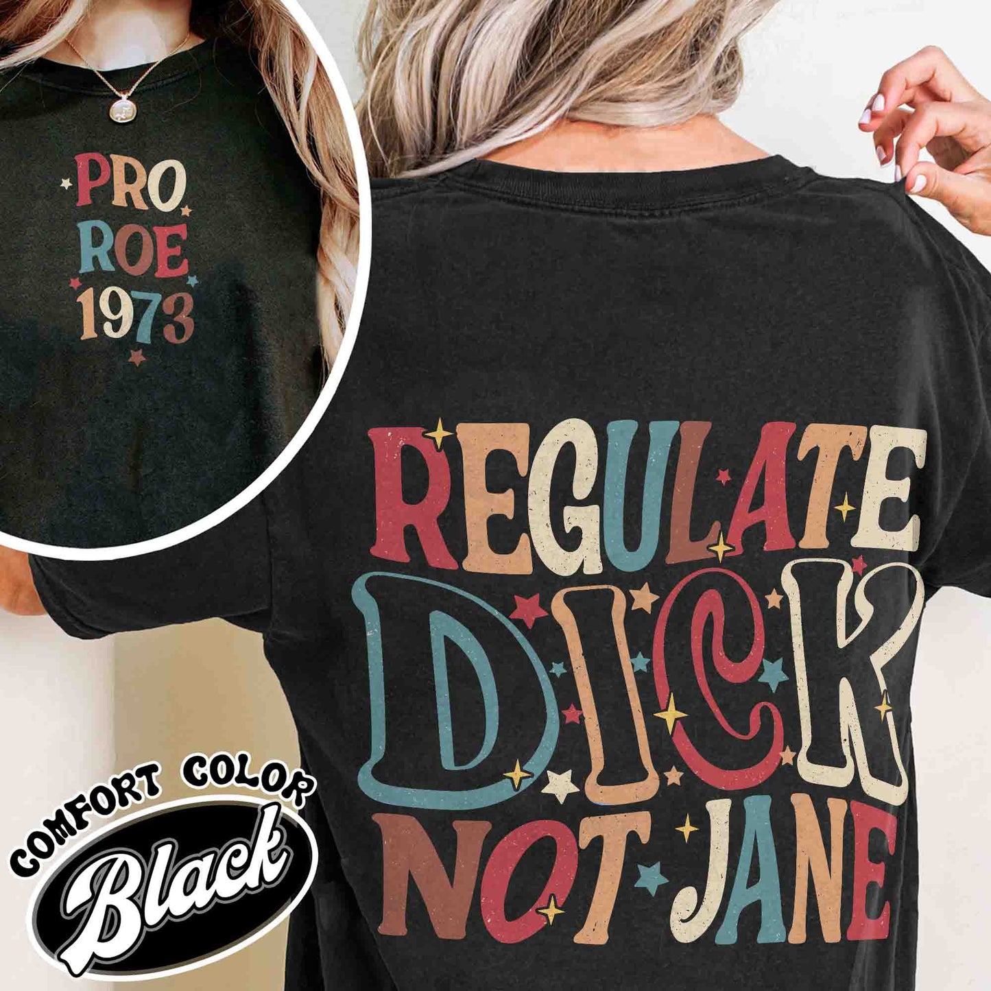 Regulate Dick Not Jane Shirt, Reproductive Rights, Roe V Wade Shirt, Abortion Rights, Social Justice Feminism, Pro Choice Shirt, Protest Shirt