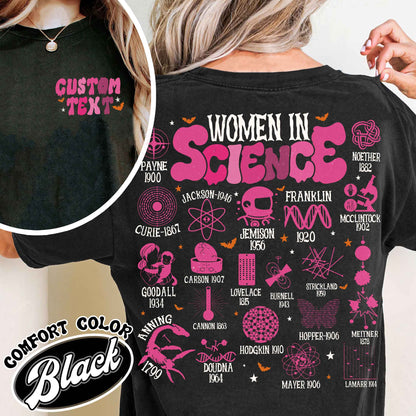 Women In Science Sweatshirt, Halloween Teacher Shirt, Science Lover Gift Shirt, Phd Feminist Sweater, Women Empowerment T-shirt, Stem Shirt