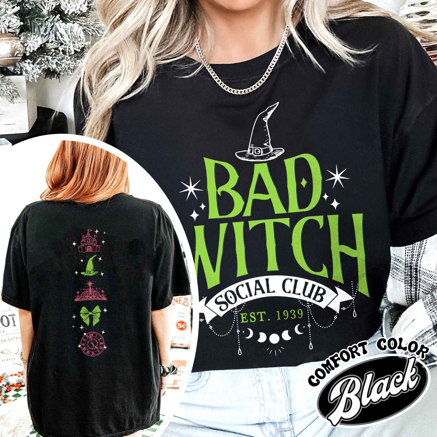 Good Witch Bad Witch Shirt,Good Witch Social Club,Good Witch Shirt,Bad Witch Shirt, Besties Fall Shirt,Besties Witch Shirt