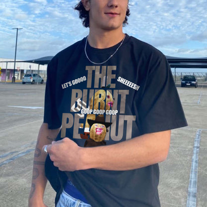 Funny The Burnt Peanut GOOP Homage, Peanut GOOP Bungulator 90s Bootleg, Internet Viral Meme Tshirt