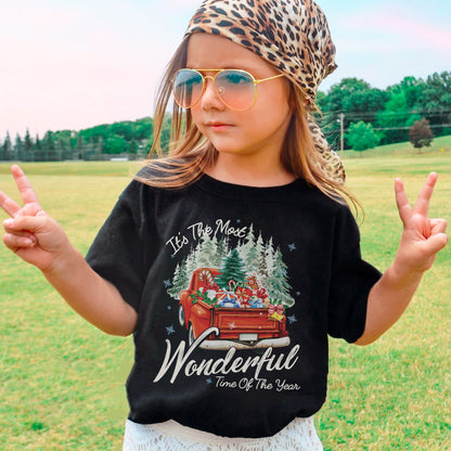 It’s The Most Wonderful Time Of The Year Chrismast Holiday Youth Tshirt
