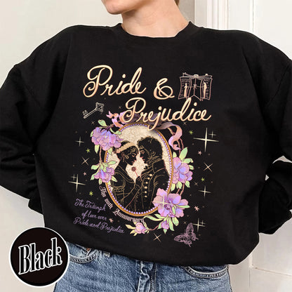Bookish Sweatshirt, Pride and Prejudice 20th Anniversary Sweatshirt for Fan, Pemberley Sweatshirt