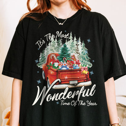 It’s The Most Wonderful Time Of The Year Chrismast Holiday Tshirt