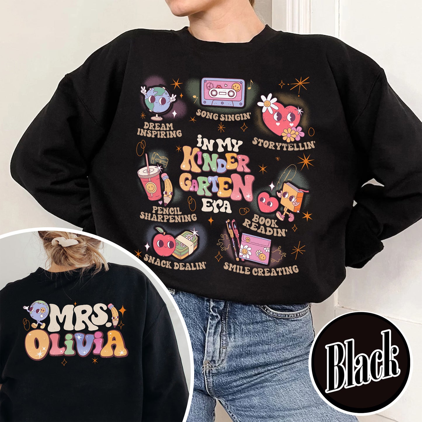Back to School Sweatshirt, First Grade Sweatshirt, Team Teacher Sweatshirt, Kindergarten Teacher Sweatshirt