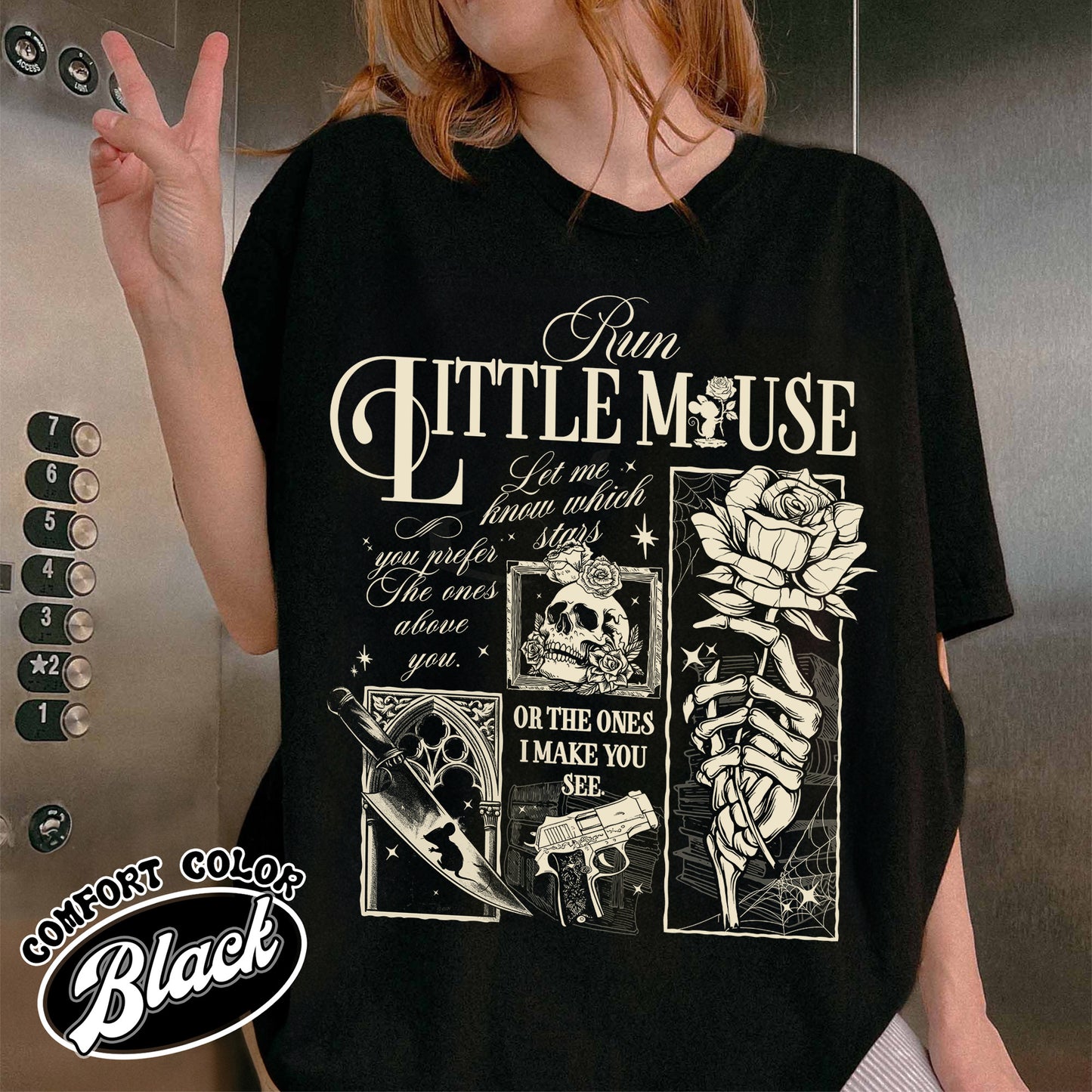 Run Little Mouse Tshirt, Run Little Mouse, Zade Book Dark Romance Merch, Smut Reader Gift, Smut Reader, Book Lover Gift, Dark Romance Book Shirt