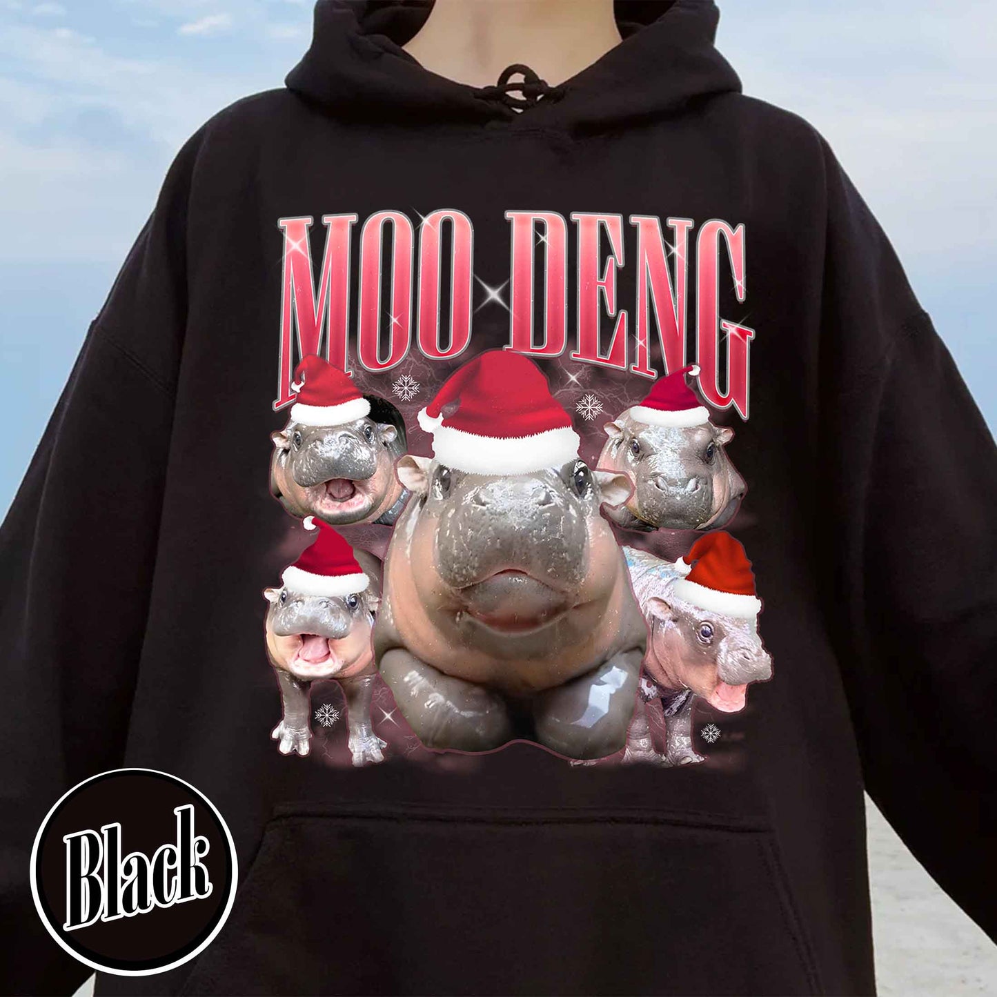 Moo Deng Meme Hoodie, Baby Hippo Hoodie, Zoo Baby Hippo Hoodie, I Love Moo Deng Hoodie, Moo Deng Fan Club Hoodie, Hippo Lover Hoodie, Moo Deng I Love You