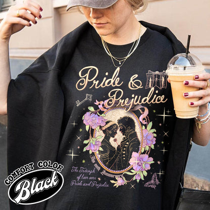 Bookish Comfort Color Shirt, Pride and Prejudice 20th Anniversary Shirt for Fan, Pemberley Shirt