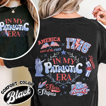 Patriotic Comfort Colors Shirt, America Retro Shirt, Red White And Blue, Independence Day Tee, Usa Flag, 4th Of July Shirt, Fourth Of July Shirt