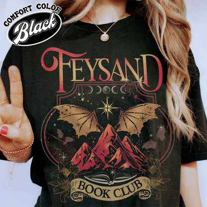 Rhys And Feyre Acotar Book Club Comfort Colors Shirt, Sjm, Velaris City Of Starlight Acotar Shirt, The Night Court Shirt, Court Of Dreams