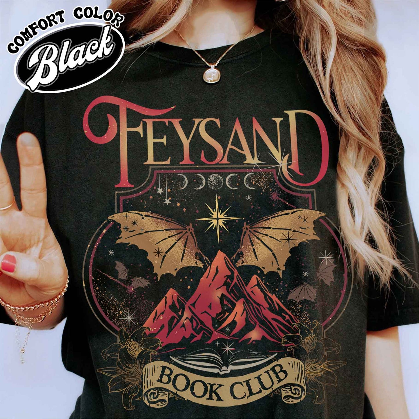 Rhys And Feyre Acotar Book Club Comfort Colors Shirt, Sjm, Velaris City Of Starlight Acotar Shirt, The Night Court Shirt, Court Of Dreams