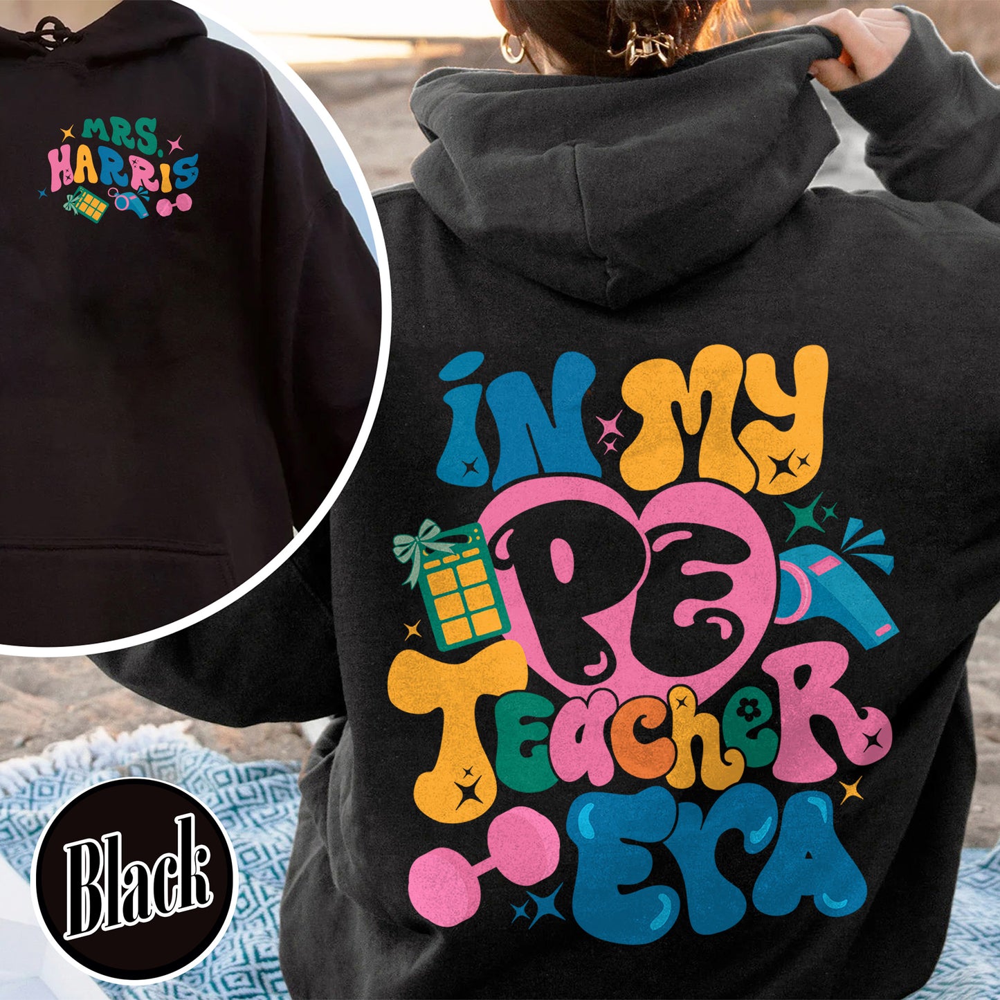 Custom Pe Teacher Hoodie, Physical Education Teacher Hoodie, Pe Teacher Appreciation Hoodie