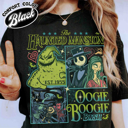 Nightmare On Main Street Comfort Colors Tshirt, Halloween Shirt For Women, Halloween Fall Shirt Retro Halloween Shirt, Haunted Mansion Shirt