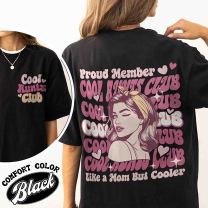 Cool Aunts Club Pocket Shirt, Cool Aunts Club Shirt, Cool Aunts Club T-Shirt, Great Aunt Club, Aunt and Neice Gift, Future Aunt Gifts