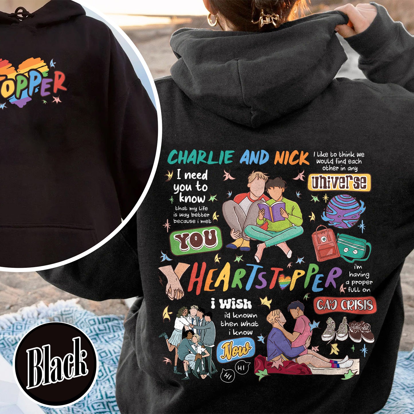 LGBT Book Hoodie, Pride Month Hoodie, LGBTQ Hoodie, Pride Hoodie, LGBTQ Pride Hoodie, Rainbow Hoodie, Gay Pride, Equality Hoodie, Human Rights Hoodie