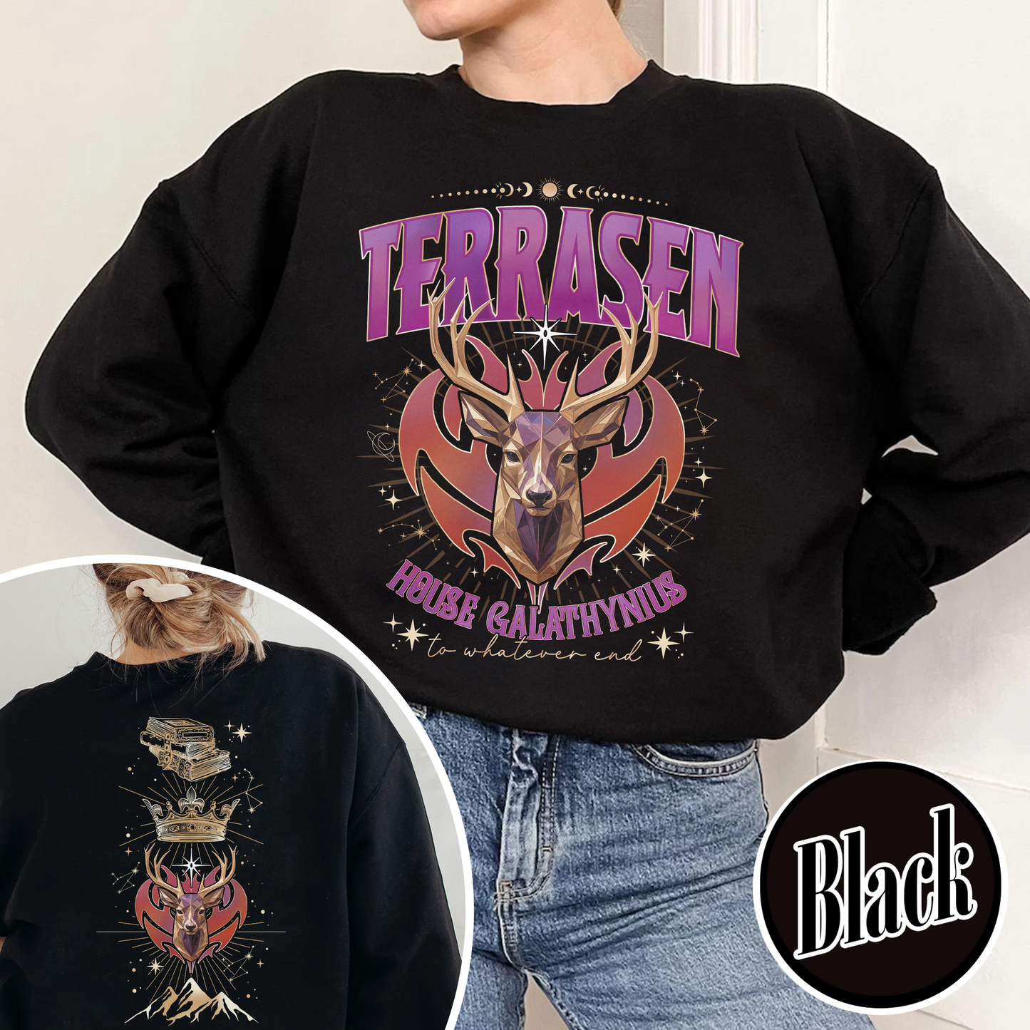 Aelin Galathynius Fireheart, Aelin Galathynius Sweatshirt, Fireheart Aelin Sweatshirt, Kingsflame the Thirteen, Fireheart Queen Aelin Sweatshirt, Gift for Her