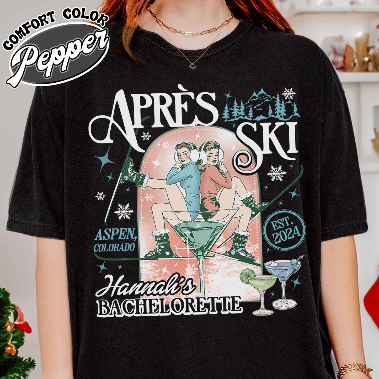 Apres Ski Bachelorette Comfort Color, Apres Ski Bachelorette Shirt, Apres Ski Party Theme, Apres Ski Apparel, Apres Ski Party, Apres Ski Shirt