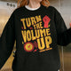 Turn the Volume Up, Zohran Mamdani, Zohran NYC Mayor, Progressive, Liberal, NYC 2026, Democracy Sweatshirt