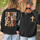 Faith Over Fear Christian Psalm Sweatshirt