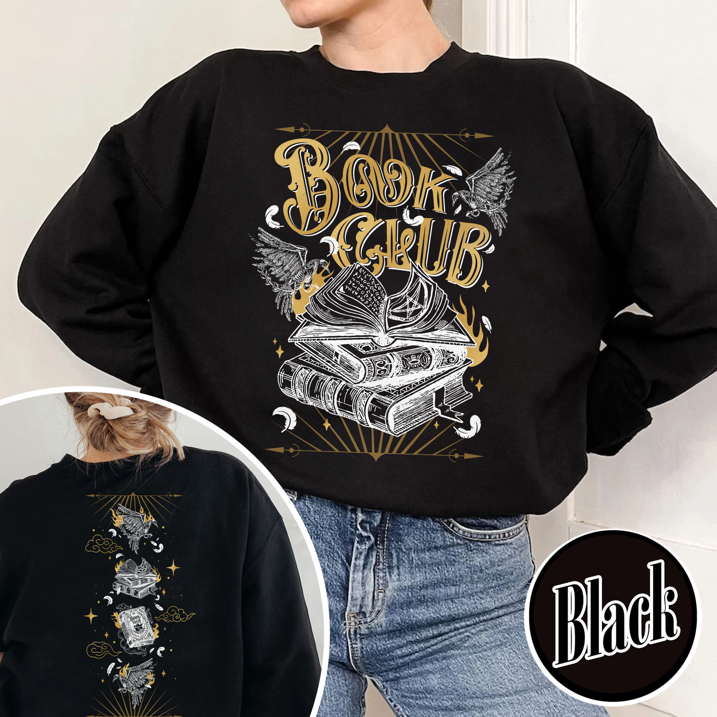 Custom Book Club Sweatshirt, Custom Book Merch, Custom Book Club Sweatshirt, Book Club Gift, Fantasy Book Club, Romantasy Book Club