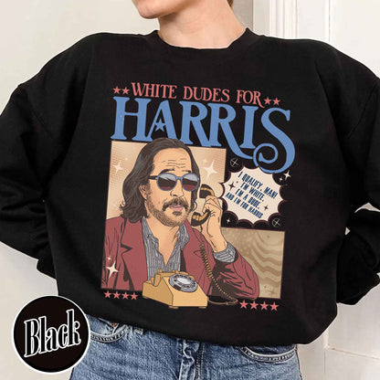 Election Sweatshirt, White Dudes for Madam President Sweatshirt, Men Zoom for Madam President Sweatshirt