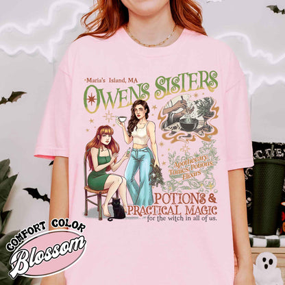 Owens Sisters Apothecary Shirt, Owens Sisters Shirt, Owens Sisters, Salem Apothecary Halloween Shirt, Witchy Shirt, Apothecary Shirt, Fall Shirt