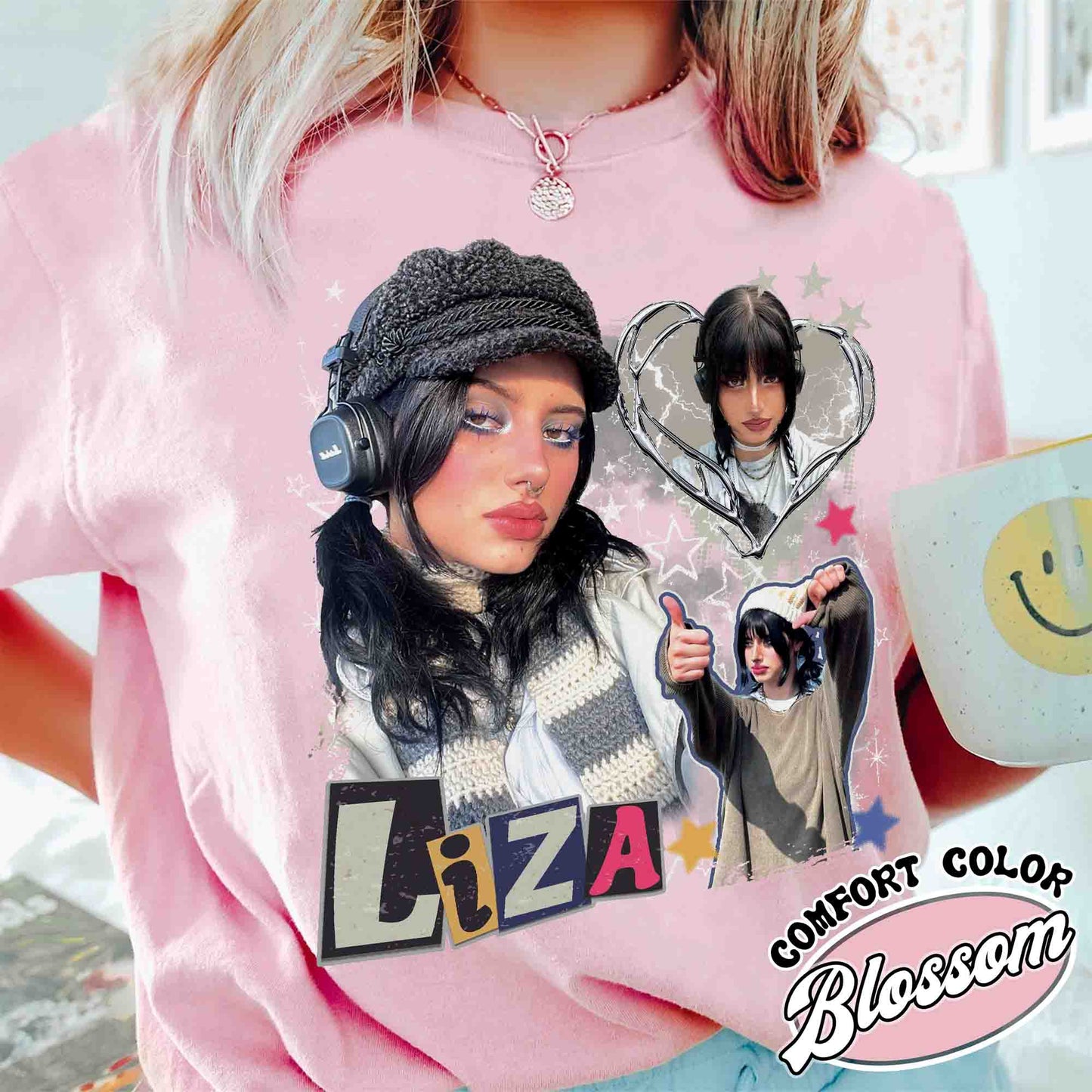 Custom Photo Shirt, Custom Photo Bootleg Girlfriend, 90s Retro T-shirt, Custom Bootleg Rap Tee, Custom Your Own Bootleg, Insert Your Design