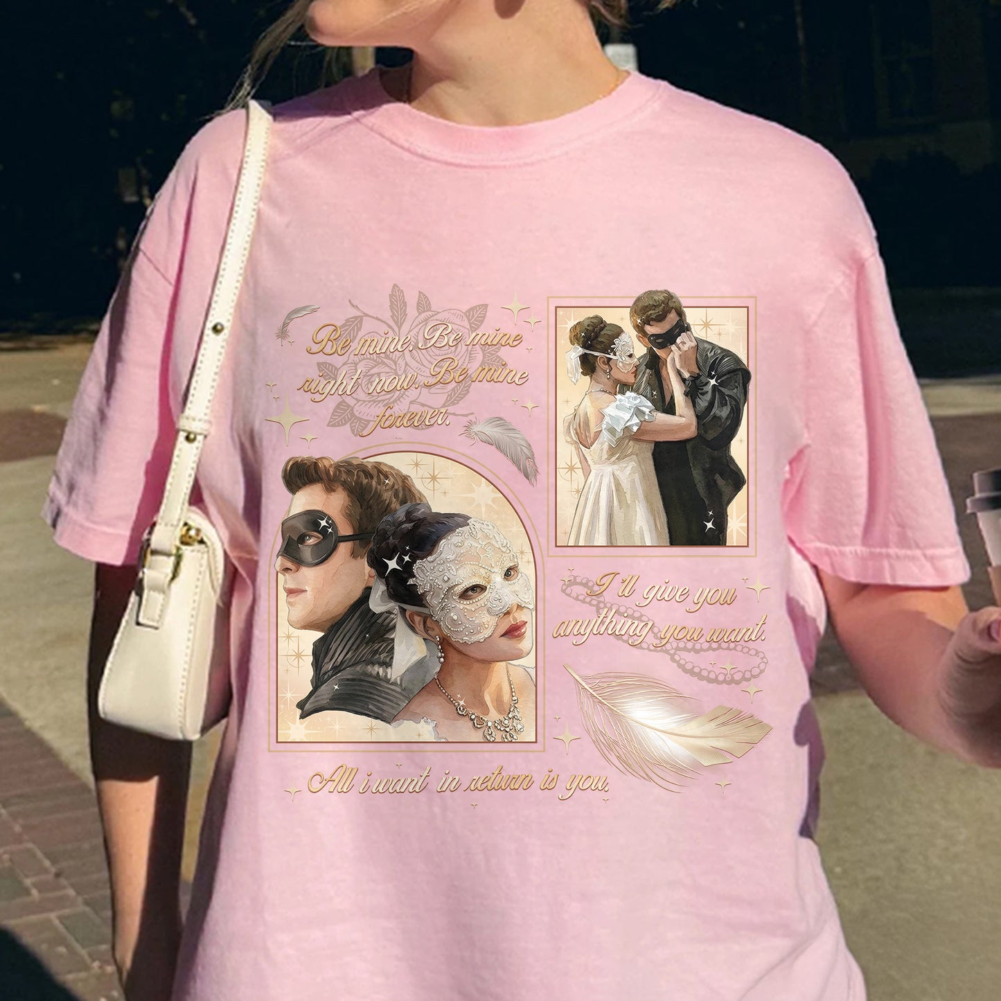 From Masquerade to Marriage – Benophie Inspired – Bridgerton Benedict & Sophie Regency Romance Tshirt