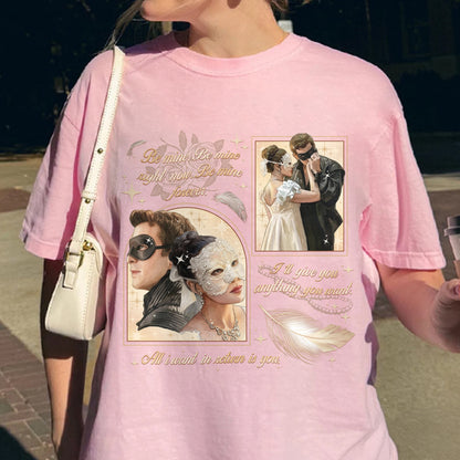 From Masquerade to Marriage – Benophie Inspired – Bridgerton Benedict & Sophie Regency Romance Tshirt