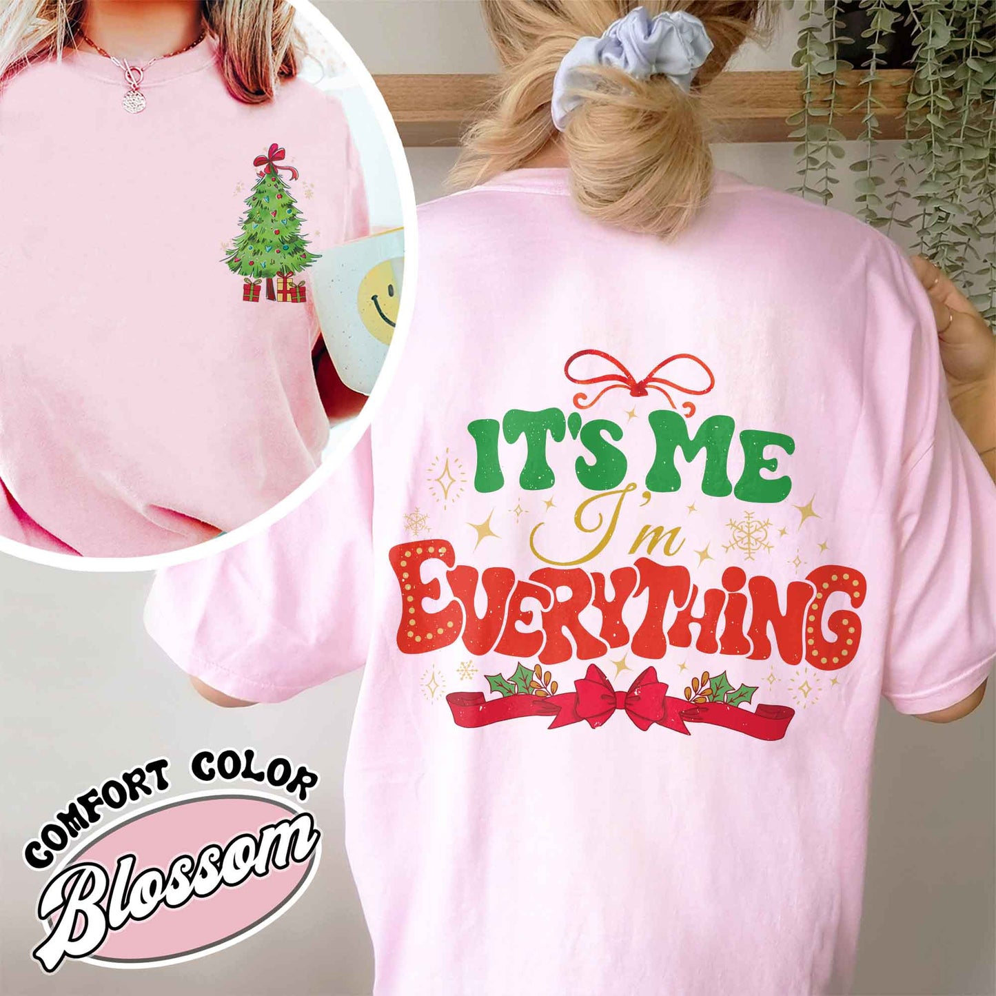 I Have Everything I Want For Christmas Shirt, It's Me I'm Everything Shirt,Matching Christmas Couple Sweaters Funny, Holiday Couples Shirt