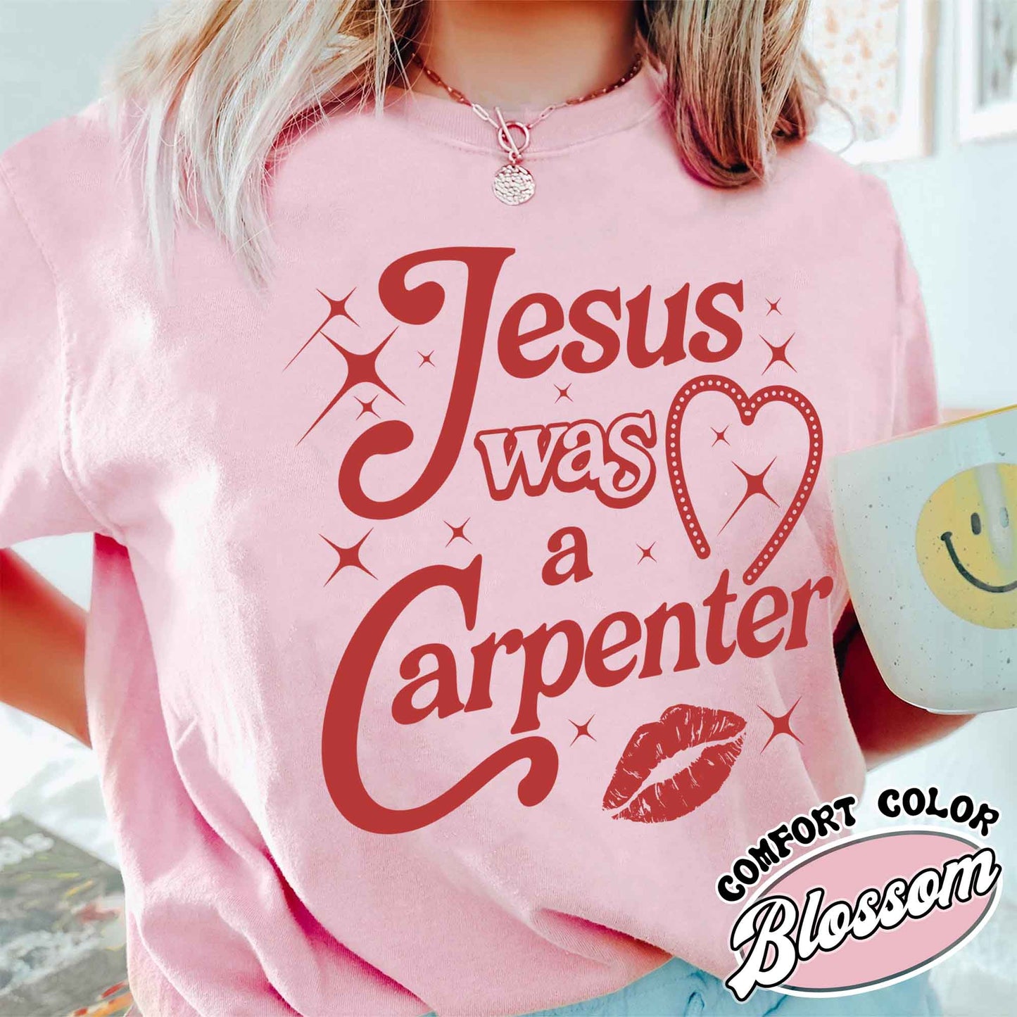 Jesus Was A Carpenter Shirt Comfort Colors, Festival Shirt, Vintage Inspired Shirt, Concert Shirt, Soft Girl Aesthetic, Music Lover Gift