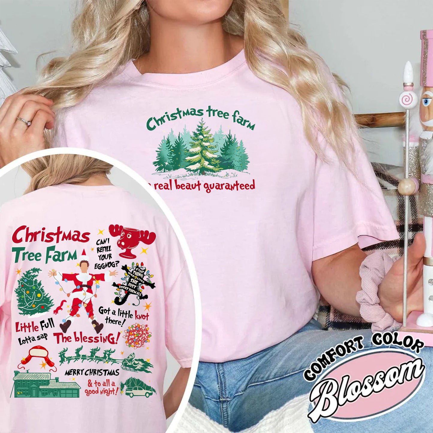 Christmas Tree Farm Shirt, Farm Fresh Christmas Trees Shirt, Christmas Tree Farm a Real Beaut Guaranteed Shirt, Tree Farm Since 1989