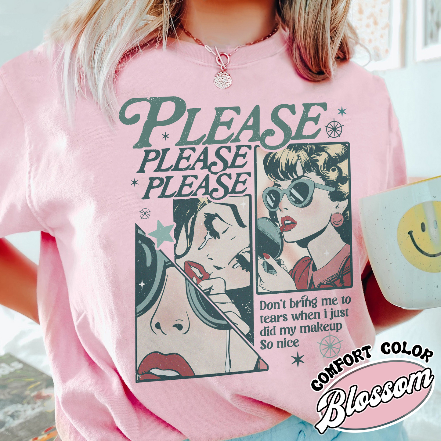 Please Please Please Comfort Colors Shirt, Concert Shirt, Soft Girl Aesthetic, Music Lover Gift, Espresso Gift, Dont Embarrass Me Shirt