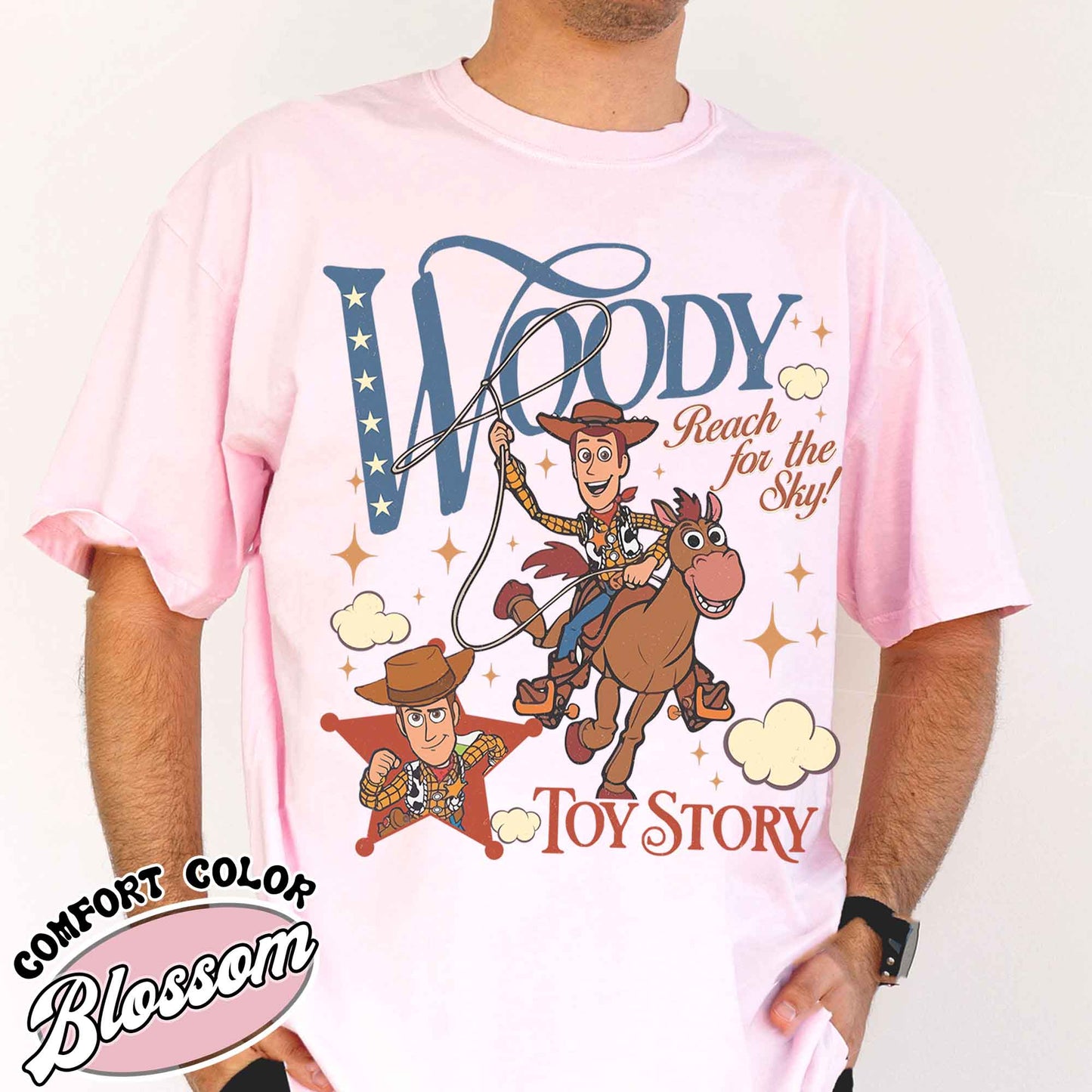 Woodie Jessie Characters Comfort Color Shirt, Theme Park Trip Shirt, Family Shirt, Custom Couple Group Shirt, Matching Tshirt