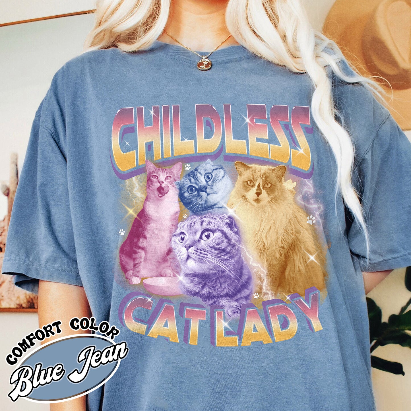 Custom Childless Cat Ladies Bootleg Shirt, Childless Cat Lady Shirt, Childless Cat Ladies for Madame President, Childless Cat Lady Shirt 2024