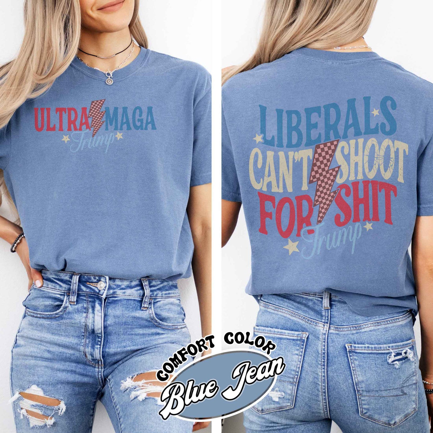 Ultra Maga Comfort Colors Shirt, Election 2024 Shirt, Make America Great Again President Shirt, Political Shirt, Fight For America