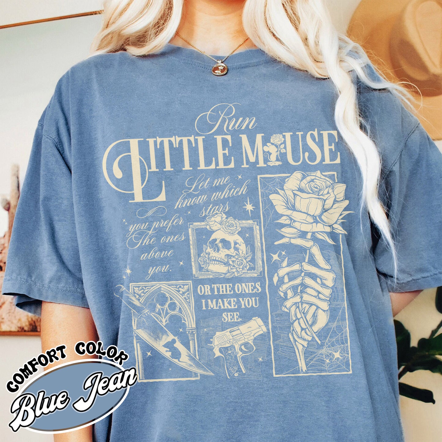 Run Little Mouse Tshirt, Run Little Mouse, Zade Book Dark Romance Merch, Smut Reader Gift, Smut Reader, Book Lover Gift, Dark Romance Book Shirt