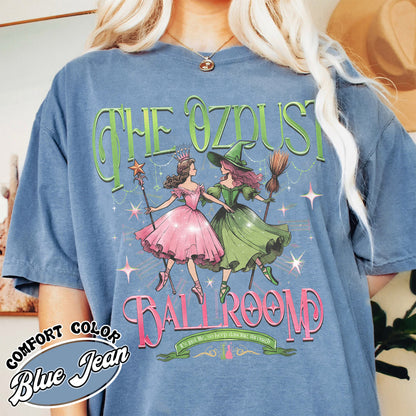 The Musical Ozdust Ballroom Shirt, Dancing Through Life Shirt, Wicked Musical Shirt, Witch Broomstick Shirt, Green Witch Shirt, Pink Witch Shirt