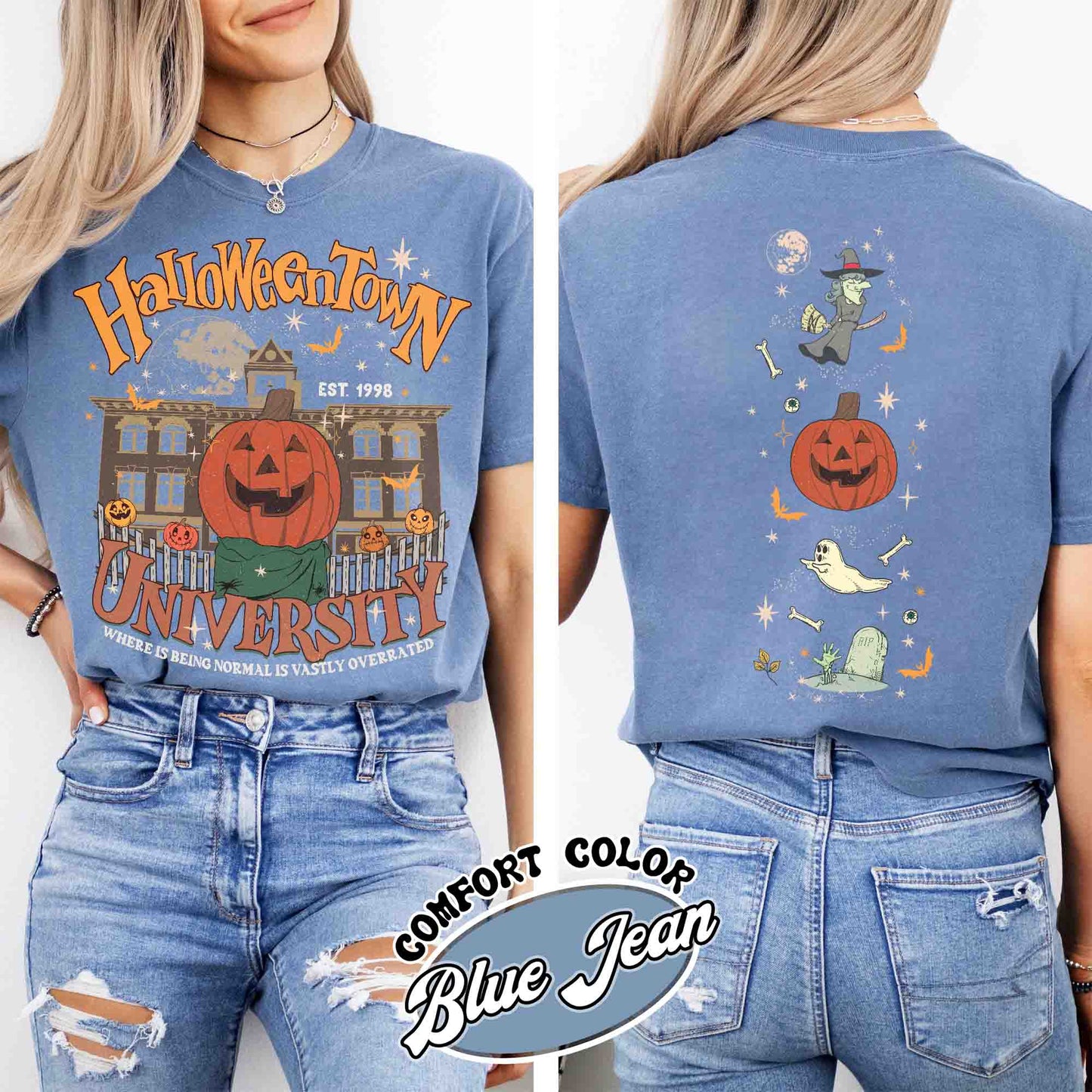 Halloweentown Est 1998 Shirt, Halloweentown Shirt, Halloweentown University Shirt, Fall Shirt, Autumn Shirt, Halloween Shirt, Cute Halloween