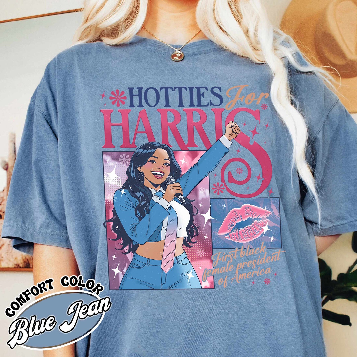 Harris 24 Shirt, Harris Shirt Women, Hotties For Harris Shirt, Kamala shirt, Madam President Tshirt, I Support Women's Rights And Wrongs