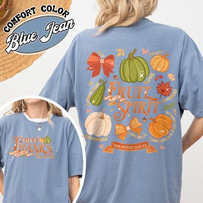 Christian Halloween Shirts, Halloween Christian Pumpkin, Jesus Shirt, Give Thanks to the Lord Shirt, Psalms 136 Shirt, Fall Autumn Tshirt