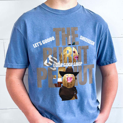 Funny The Burnt Peanut GOOP Homage, Peanut GOOP Bungulator 90s Bootleg, Internet Viral Meme Tshirt
