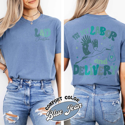 Labor and Delivery Shirt Summer, Labor and Delivery Custom, Labor and Delivery Nurse Shirt, in My Labor and Delivery Nurse Era, L and D Nurse