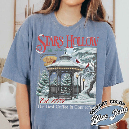 Stars Hollow Christmas Festival Shirt, Stars Hollows Shirt, Christmas Gift, Connecticut Shirt, Retro Style Shirt, Stars Hollow 1779 Connecticut