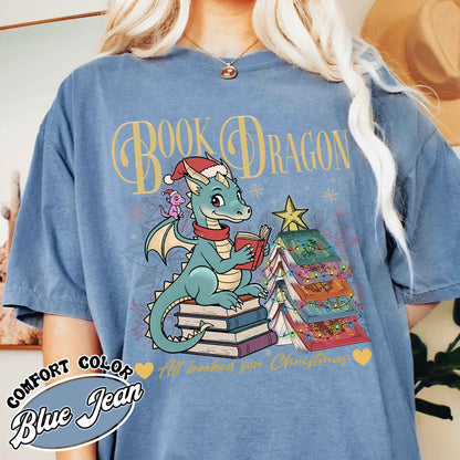 Fantasy Book Dragon Shirt, Fantasy Dragon Bookish Shirt, Fantasy Book Lover Shirt, Book Gift, Dragon Book Light Shirt, Abraxos Dragon Shirt