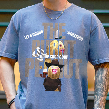 Funny The Burnt Peanut GOOP Homage, Peanut GOOP Bungulator 90s Bootleg, Internet Viral Meme Tshirt