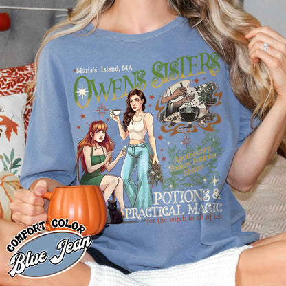 Owens Sisters Apothecary Shirt, Owens Sisters Shirt, Owens Sisters, Salem Apothecary Halloween Shirt, Witchy Shirt, Apothecary Shirt, Fall Shirt