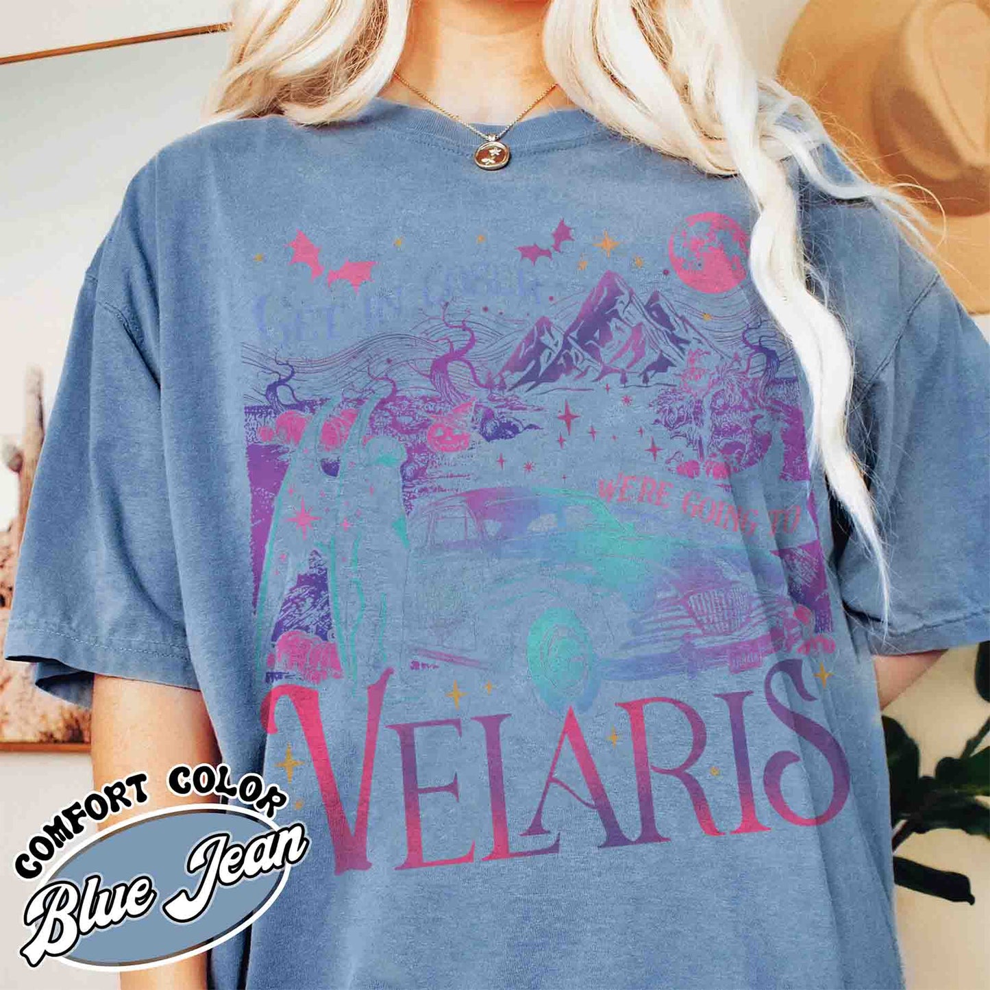 Velaris City of Starlight Tshirt, Velaris City of Starlight Shirt, Get in Loser Were Going to Velaris Shirt, Velaris Comfort Colors Shirt