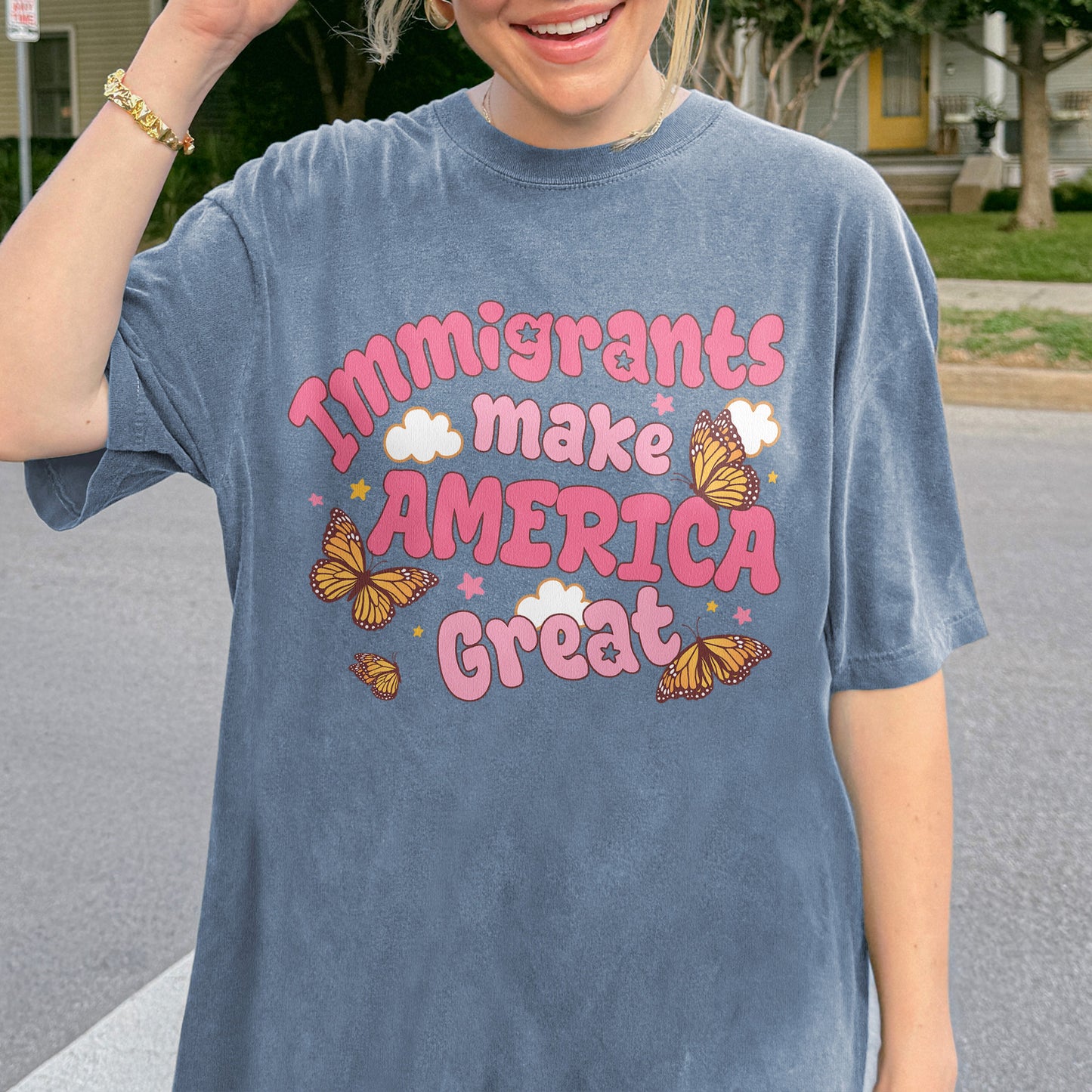 Immigrants Make America Great Activist Shirt