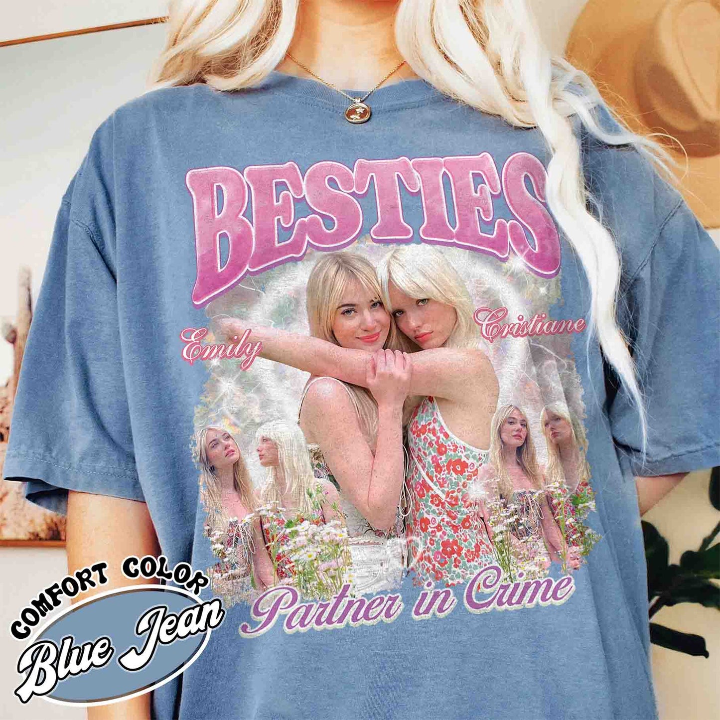 Custom Bootleg Besties Shirt, Besties BFFs Bootleg Shirt, Best Friend Birthday, Best Friend Gift, Custom Shirts for Besties, Custom Best Friend